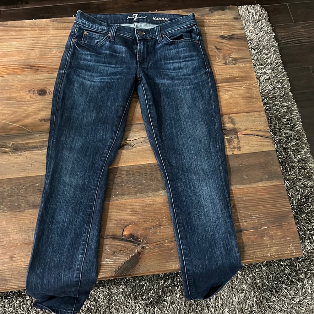 Dark wash 7 for all mankind jeans
